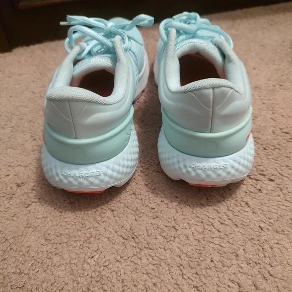 Under Armour Light Blue Athletic Shoes - Picture 4 of 7